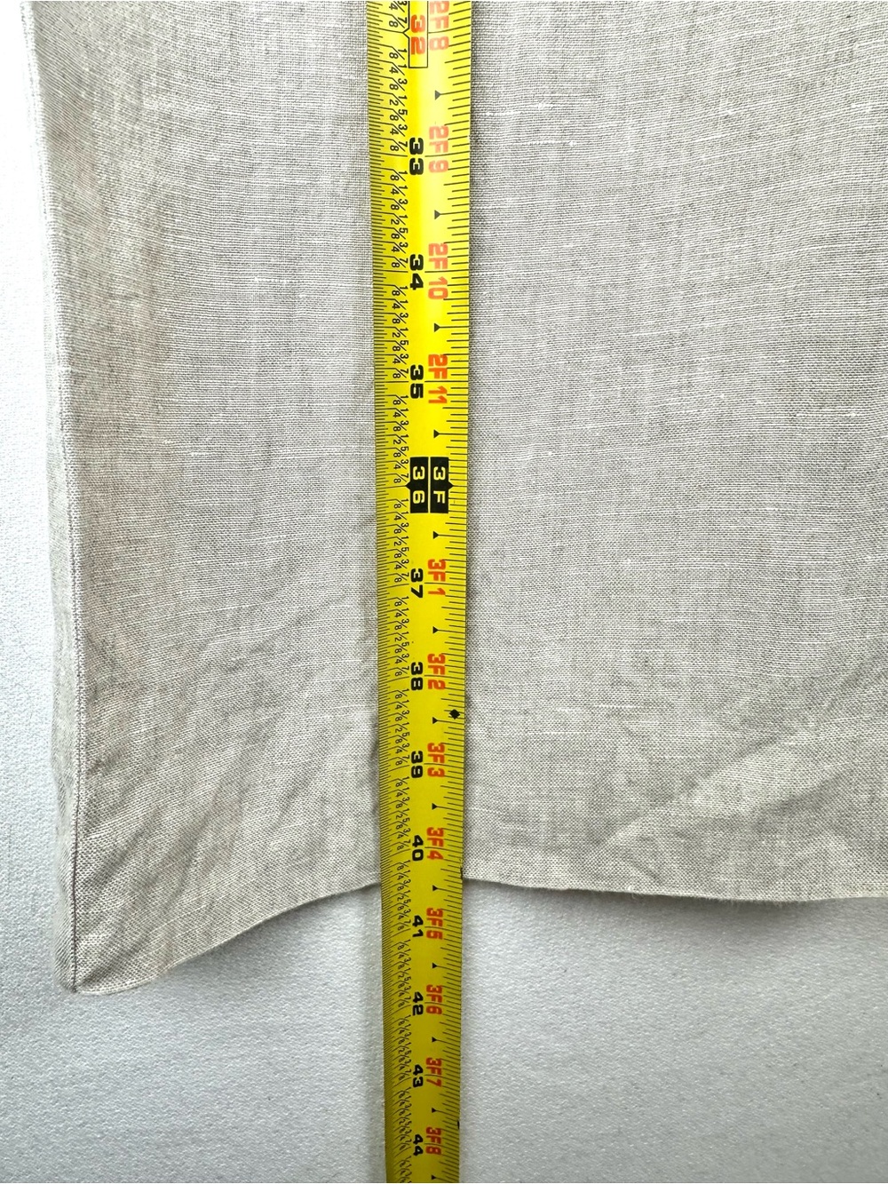J Crew Linen Essential Wide Leg Pant Trouser Office Neutral Office Career - Picture 11 of 12